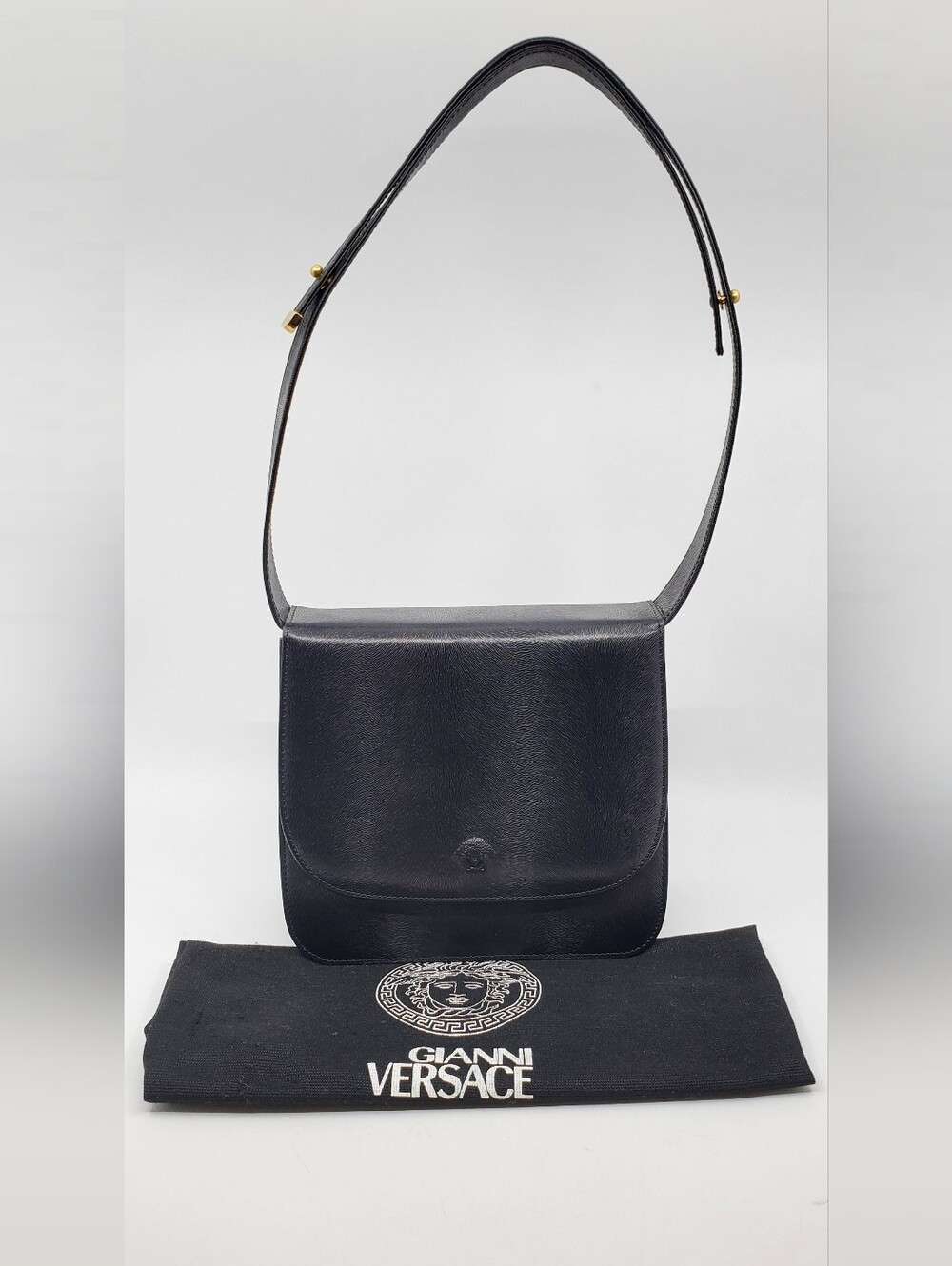 Gianni Versace Vintage Medusa Shoulder Bag